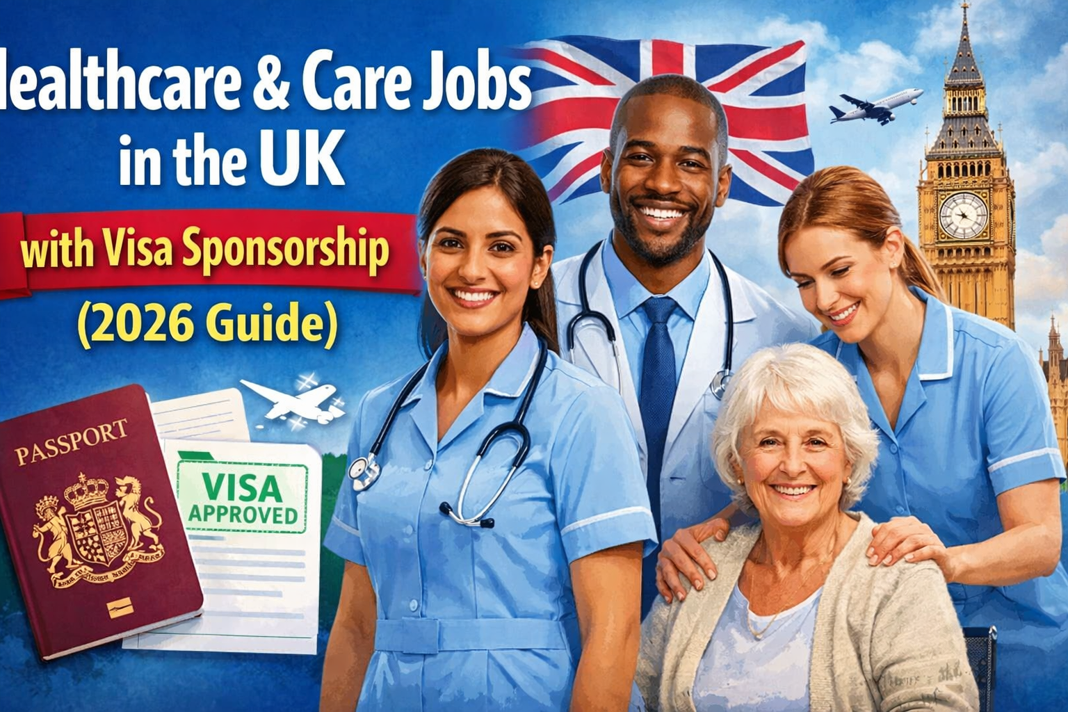 UK healthcare jobs with visa sponsorship