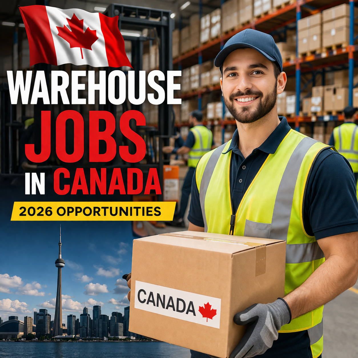 Warehouse job opportunities in Canada