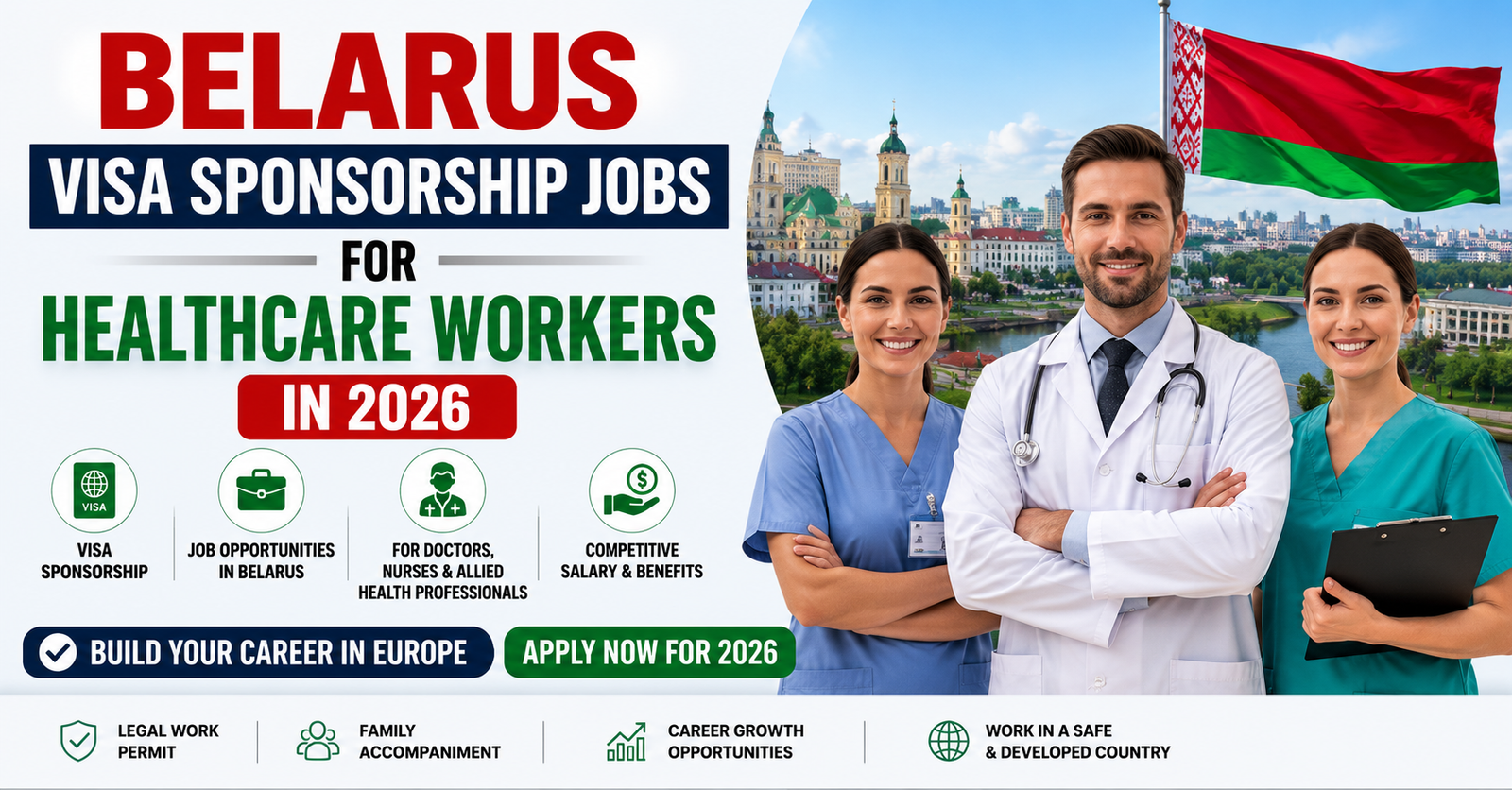 Belarus Visa Sponsorship Jobs 2026 for Healthcare Workers