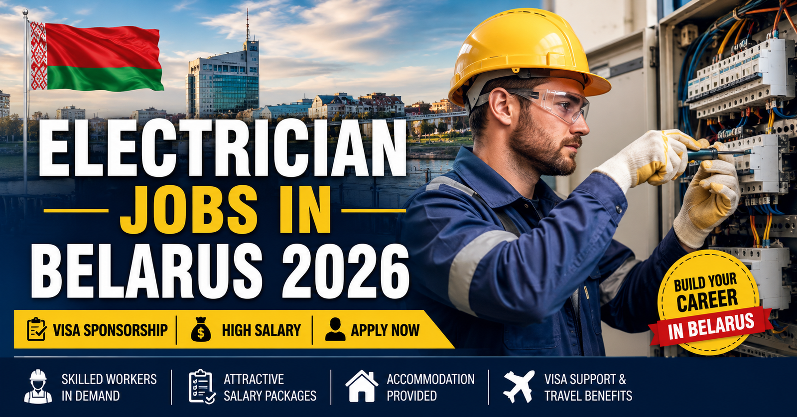 Electrician Jobs in Belarus 2026