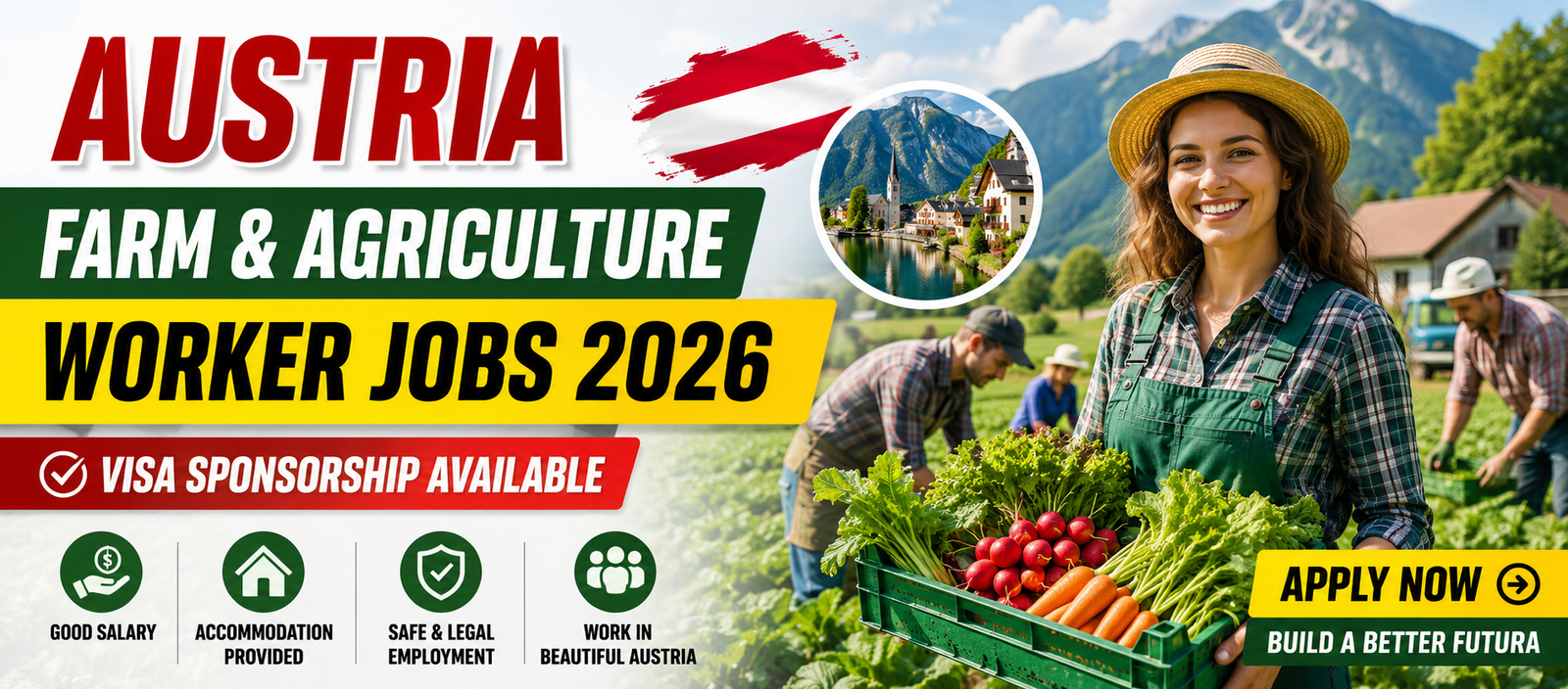 Austria Farm & Agriculture Worker Jobs 2026