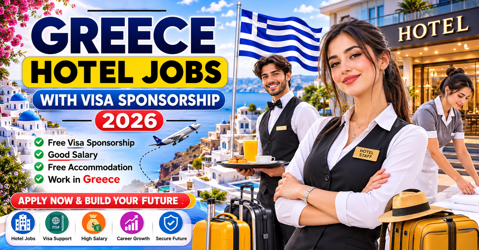 Greece Hotel Jobs with Visa Sponsorship 2026
