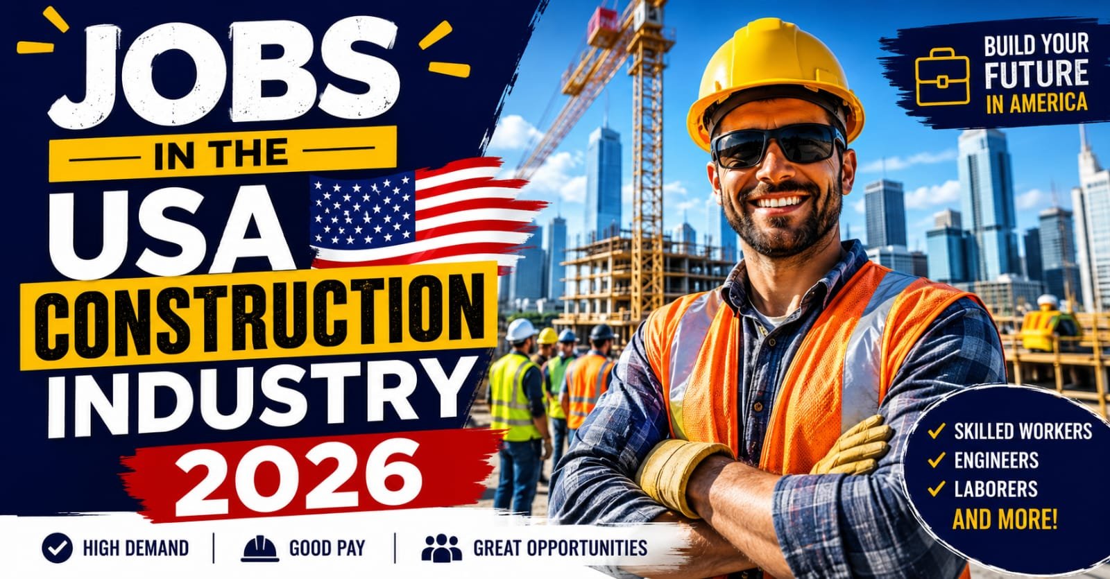 Jobs in the USA Construction Industry 2026