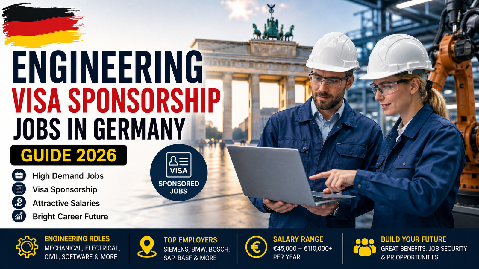 Engineering Visa Sponsorship Jobs in Germany