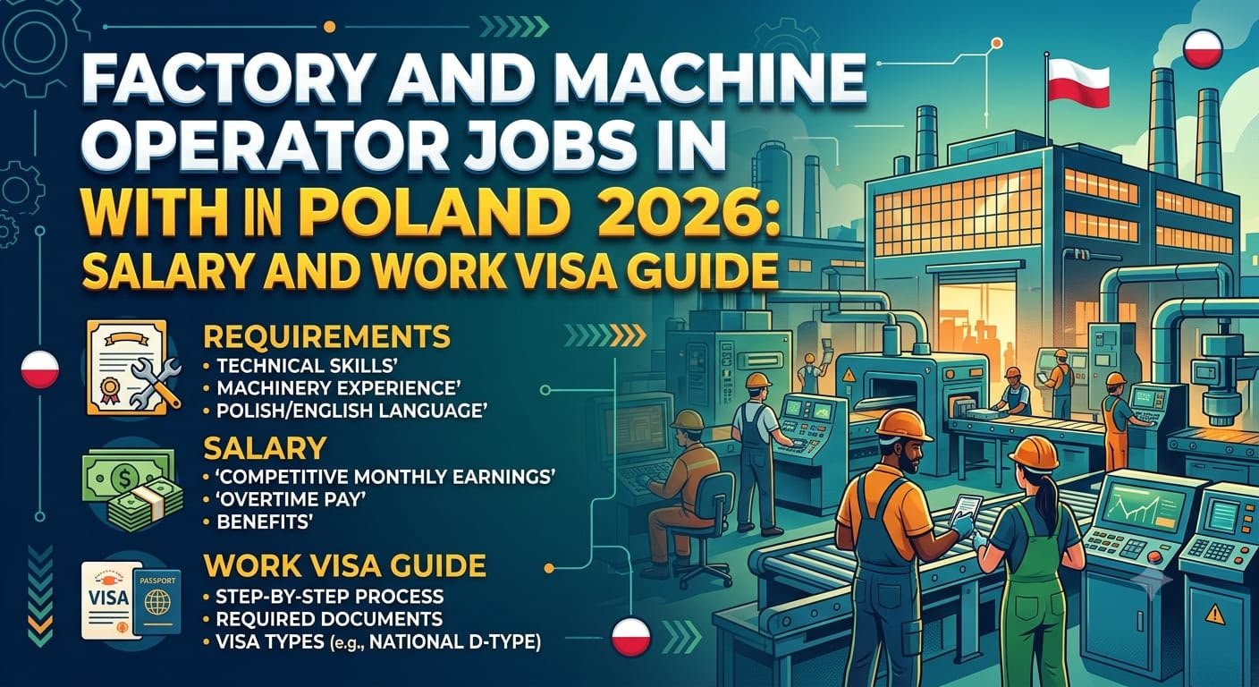 Factory and Machine Operator Jobs in Poland 2026
