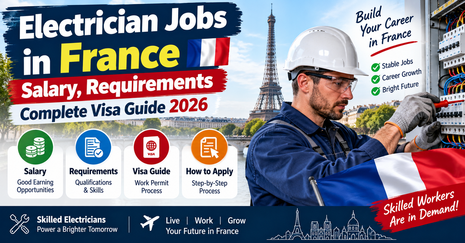 Best Electrician Jobs in France