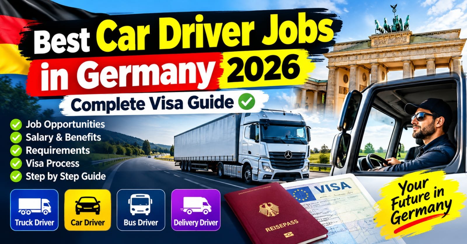 Car Driver Jobs in Germany 2026